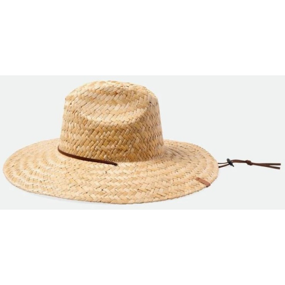 Bells Wide Brim Straw Traveller Hat - Brixton Bells Wide Brim Straw Traveller Hat - Brixton