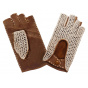 Mitaine de Conduite Femme Cuir & Coton Cork - Glove Story
