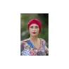 Turban Chimiothérapie Samra Rouge -  Traclet Reference : 12304 | Chapellerie Traclet