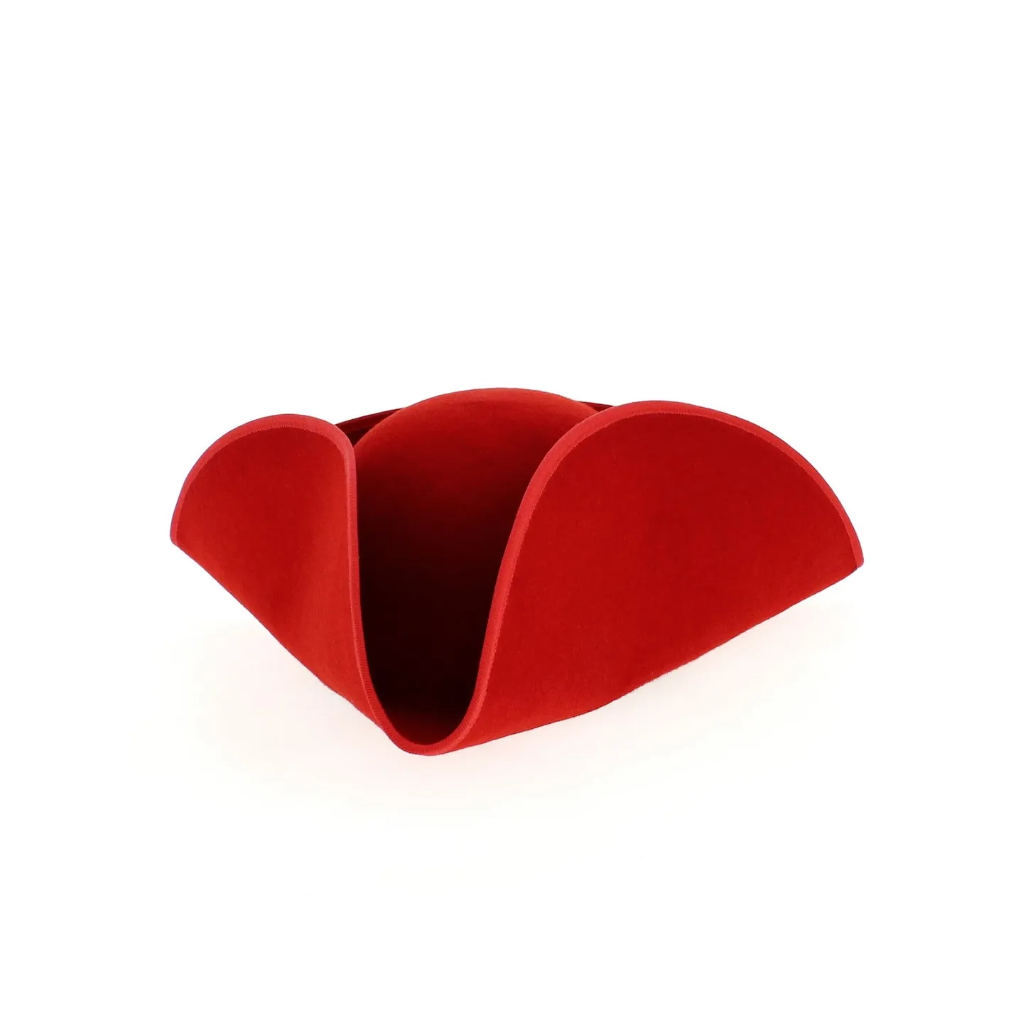 Pirate Tricorn Hat - Large Red TRICORN Reference: 20023 | Traclet Hat Shop