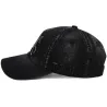 Vintage Black Mustang Baseball Cap - Kbethos Reference: 20025| Traclet Hat Shop