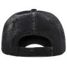 Vintage Black Mustang Baseball Cap - Kbethos Reference: 20025| Traclet Hat Shop