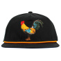 Black Rooster Trucker Cap - Traclet