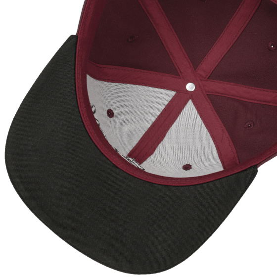 Casquette Snapback Toothpick Rebel Bordeaux - Stetson Casquette Snapback Toothpick Rebel Bordeaux - Stetson