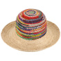 Natural Raffia Mirabella Wide Brim Hat - Traclet