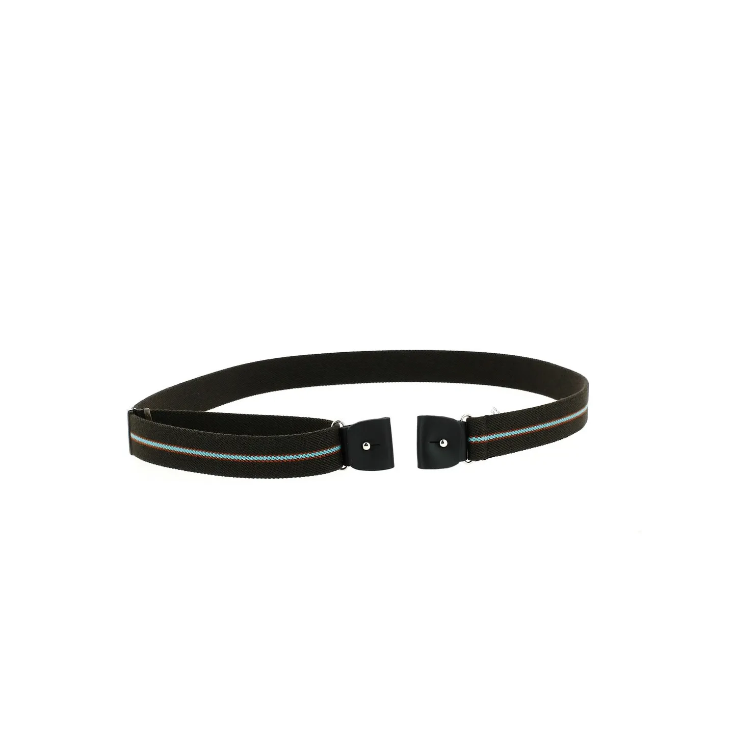 Brown buckle-free belt made in France Reference: 20061 | Traclet Hat Shop