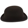Chapeau Melon Feutre Laine Marron - Traclet Reference : 7510 | Chapellerie Traclet