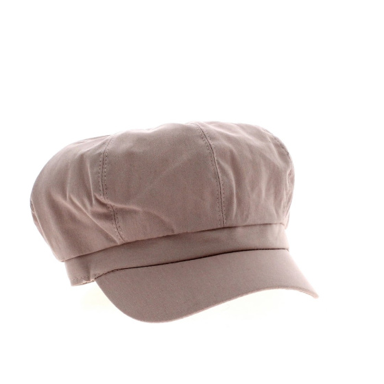 Casquette Gavroche Azora Rose Coton - Traclet