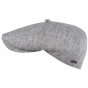 Yaro Lin Grey Flat Cap - Hatland