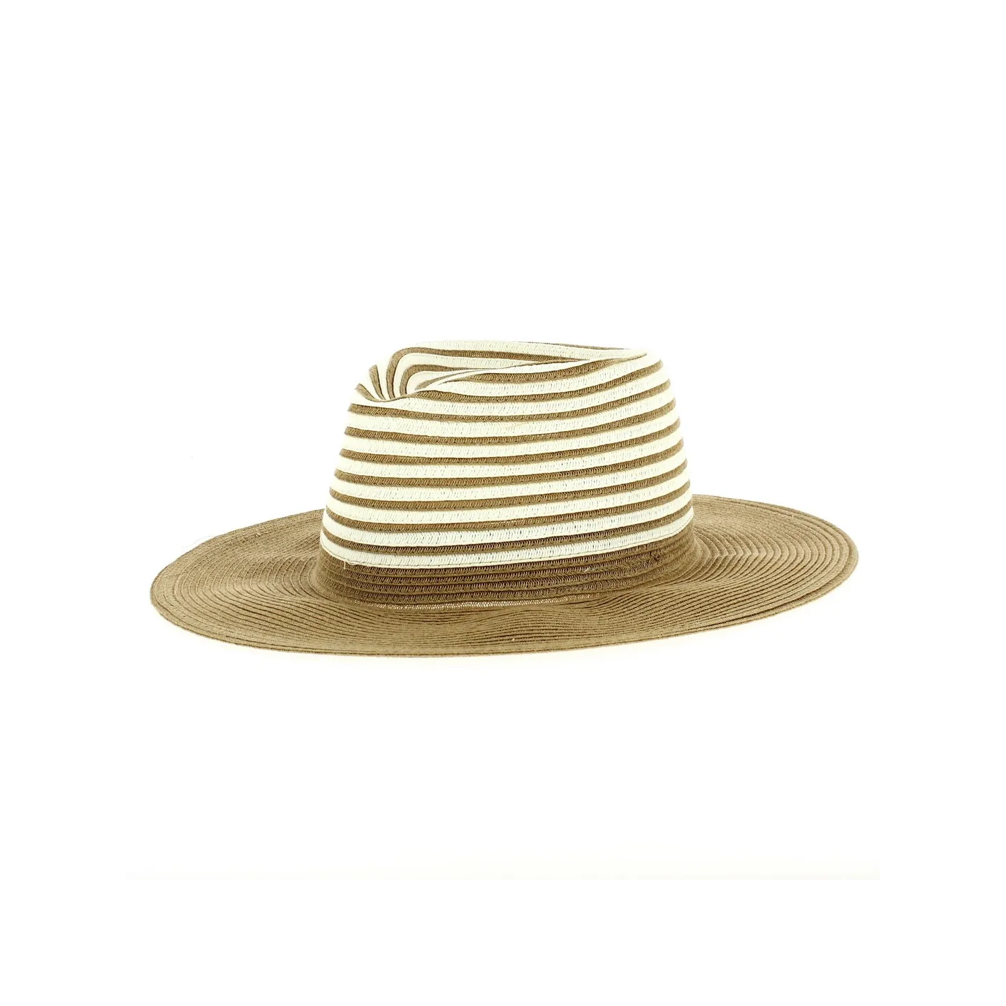 Chapeau traveller sisteron camel et beige