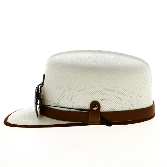 Casquette Panama Arles avec lunette de soleil Casquette Panama Arles avec lunette de soleil