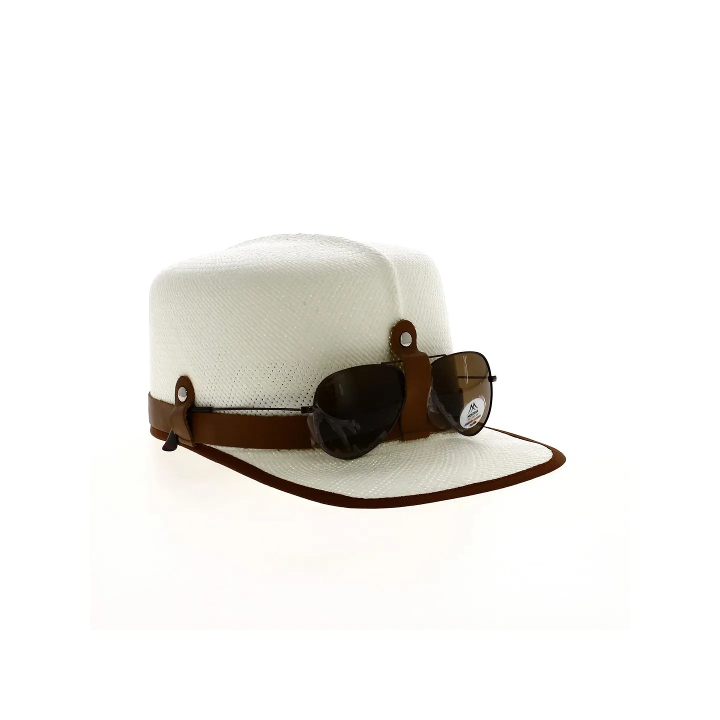 Arles Panama Cap with Sunglasses