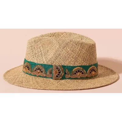 Sol Verde Natural Straw Traveler Hat - Traclet  Reference: 20112| Traclet Hat Shop