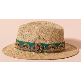Sol Verde Natural Straw Traveler Hat - Traclet