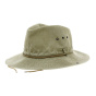 Beige Mozambique cotton safari hat