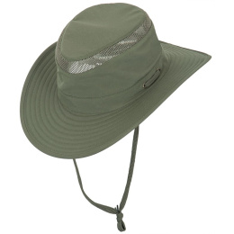 Khaki Traveller Hiking Hat Anti UV UPF 50+ - Traclet