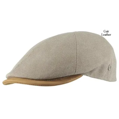 Alvize Duck Bill Cotton Cap Beige - Flechet  Reference: 20118| Traclet Hat Shop