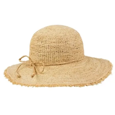 Capeline Raphia Emma Naturel  - Traclet