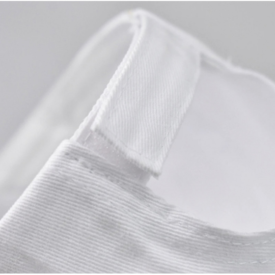 Personalized White Cotton Captain Baseball Cap - Traclet