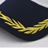 baseball cap visor Captain Cotton White - Traclet