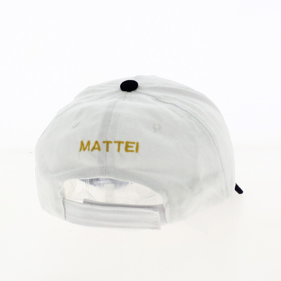 Casquette Baseball Capitaine Personnalisée Coton Blanc - Traclet Casquette Baseball Capitaine Personnalisée Coton Blanc - Traclet