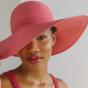 Rosie Anti-UV UPF 50+ Wide Brim Hat Pink - House of Ord
