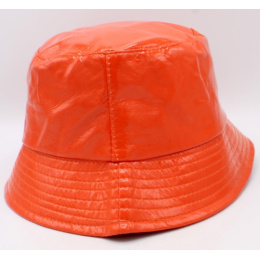 Orange Mawsynram Rain Bucket Hat - Traclet