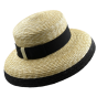 Valentina Straw Cloche Hat - Traclet