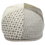 Nazzaro Patchwork Cap Linen & Cotton - Marone