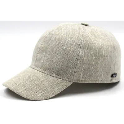 Casquette Baseball Lin Naturel - Traclet