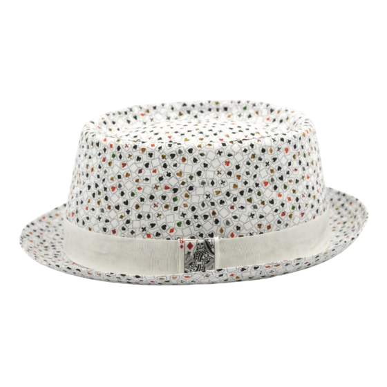 Playing Cards Porkpie Hat - UPF 40+
