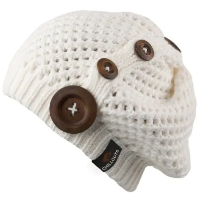 Nelly White Knit Wool Beret - Traclet  Reference: 20188| Traclet Hat Shop