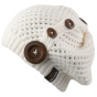 Béret Laine Tricot Nelly Blanc - Traclet