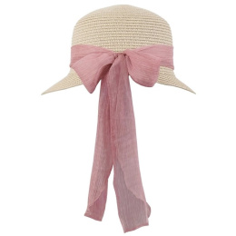 Alice Large Visor Cap Beige - Traclet