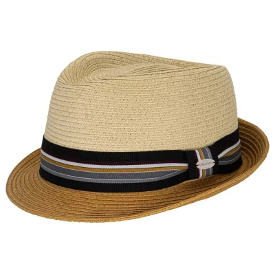 Chapeau Trilby Argos Paille Papier - Traclet