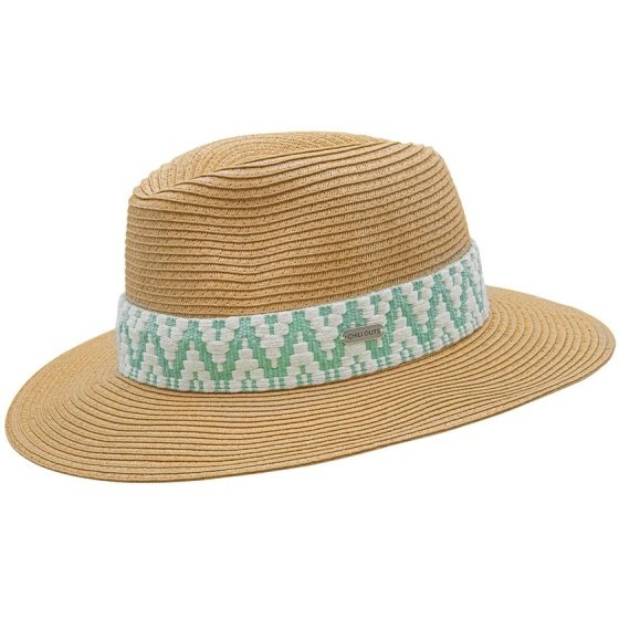 Traveller Hat Videle Paper Straw Camel - Traclet