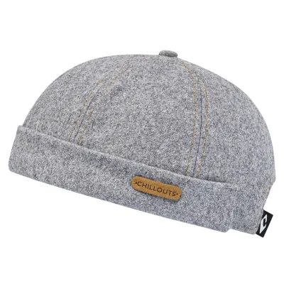 Bonnet Docker Todd Laine Gris - Traclet Reference : 20203| Chapellerie Traclet