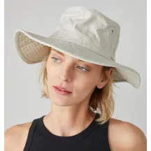 Chapeau Safari Brim T3 Wanderer Stone UPF 50+ - Tilley Reference : 20206| Chapellerie Traclet
