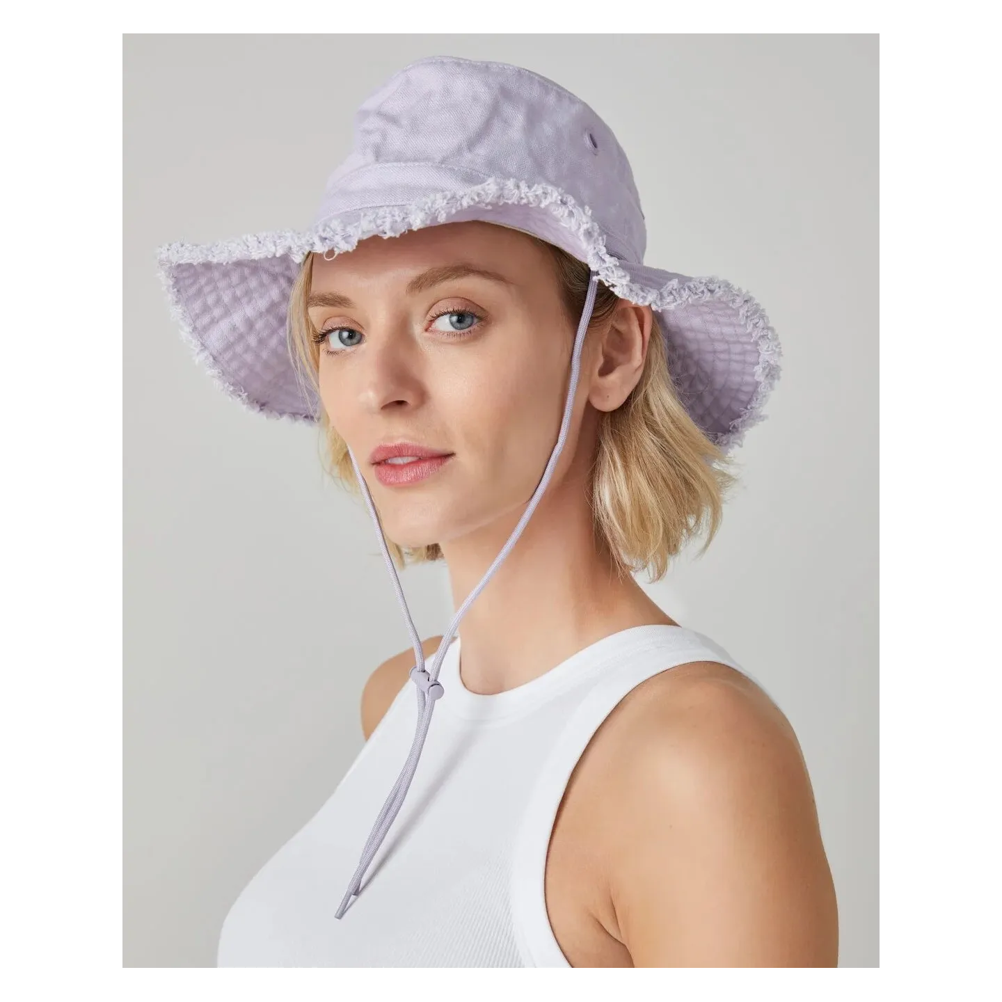 Chapeau Safari Fringe T3 Wanderer Violet UPF 50+ - Tilley