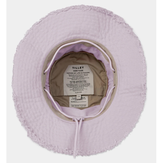 Chapeau Safari à franges T3 Wanderer Violet UPF 50+ - Tilley