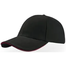 CASQUETTE BASEBALL LIBERTY NOIRE ET ROUGE