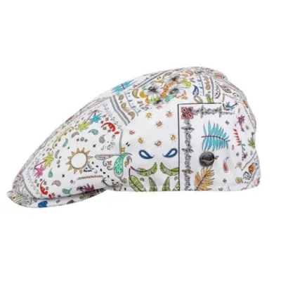 Flat Cap Bang Sea Light Cotton - Traclet ref 20223 traclet hat shop