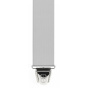 Solid Color Leather Back Clip-on Y-Shape Suspenders 130 Made in France