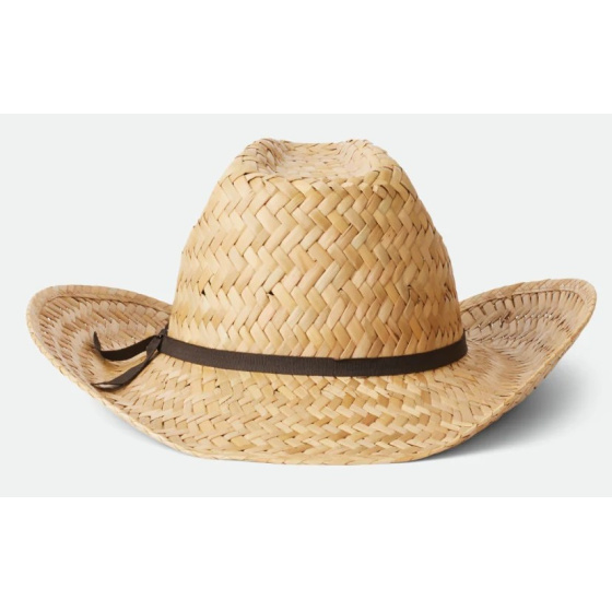 Chapeau Cowboy Houston Paille Naturelle - Brixton