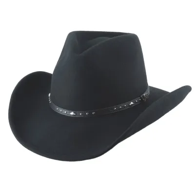Arlington Black Felt Cowboy Hat - Bullhide Reference: 20255| Traclet Hat Shop