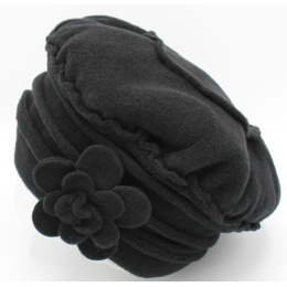 Fiona Flower Fleece Beanie - Traclet