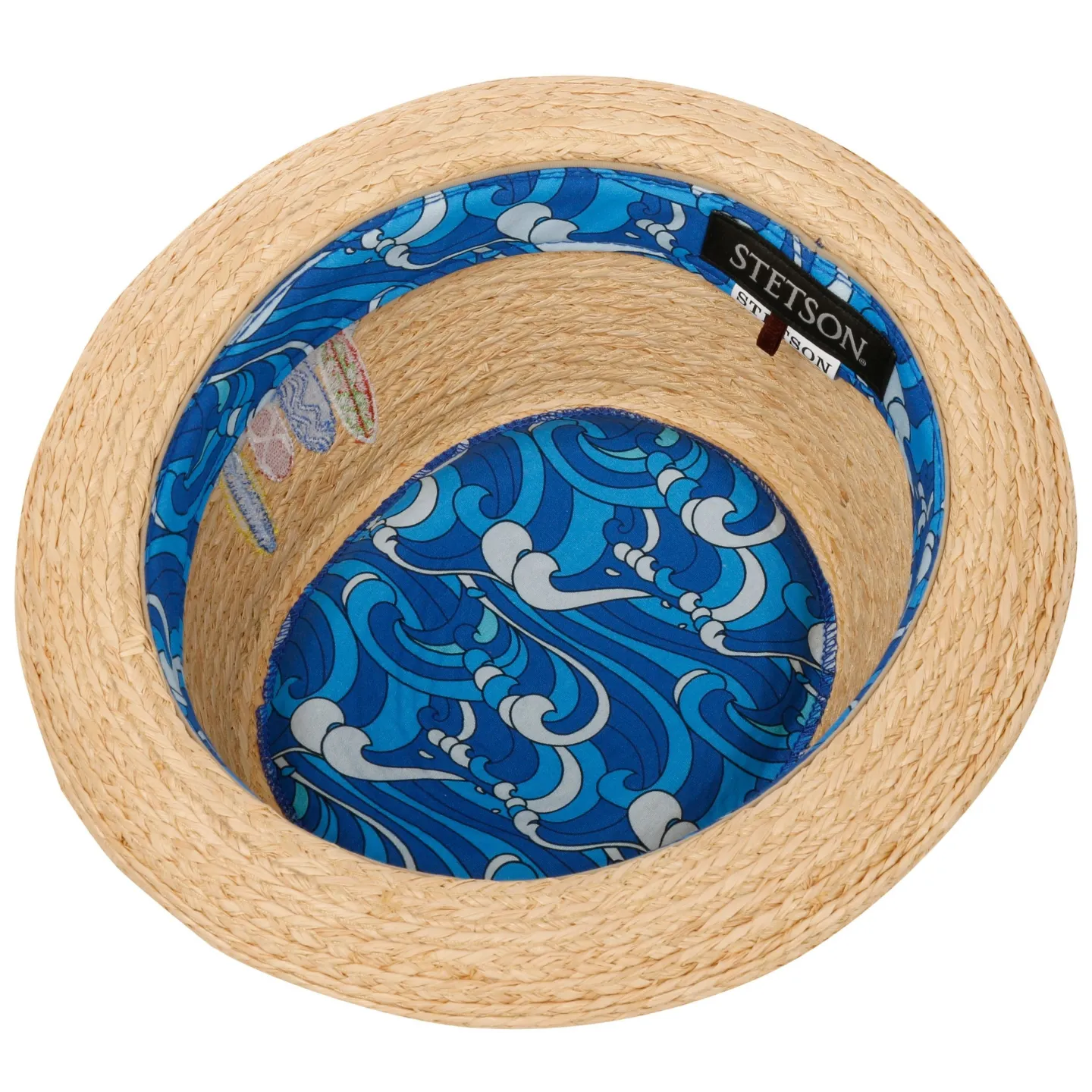 Chapeau Pork Pie Athens Bleu marine - Stetson