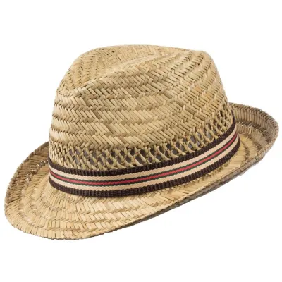 Male Straw Trilby Hat - Traclet Scippis ref 20260 traclet hat shop
