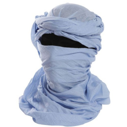 Sky Blue Cotton Cheche -Traclet