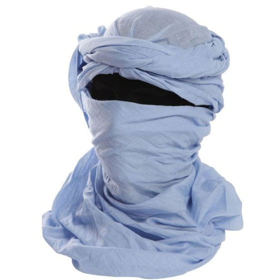Sky Blue Cotton Cheche -Traclet